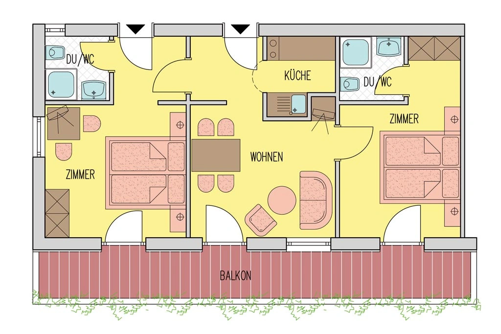 hotel darrehof grundriss huflattich