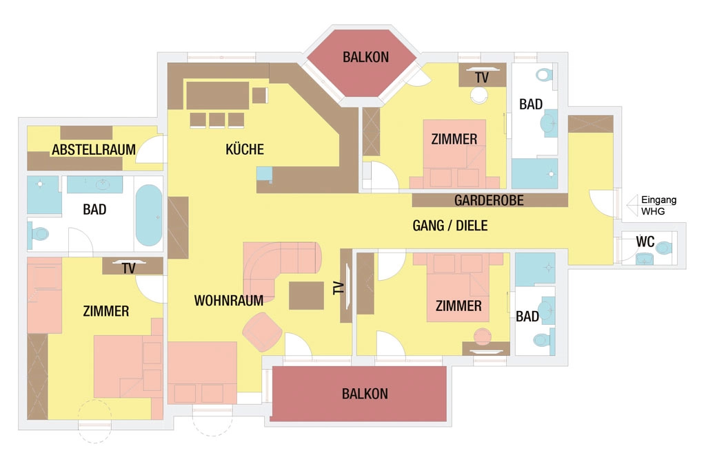 hotel darrehof grundriss sanddorn