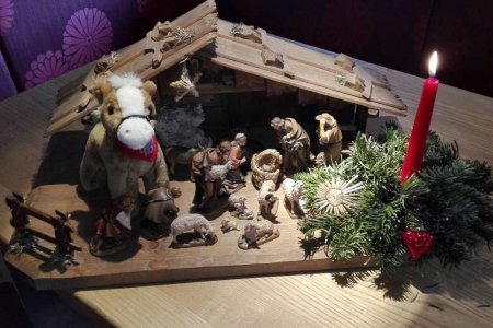 Netti feiert Weihnachten in Serfaus