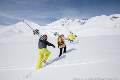 Ski touring in Serfaus | © Serfaus Fiss Ladis Marketing GmbH – Andreas Kirschner